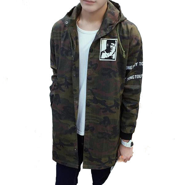 Camouflage Hooded Jackets