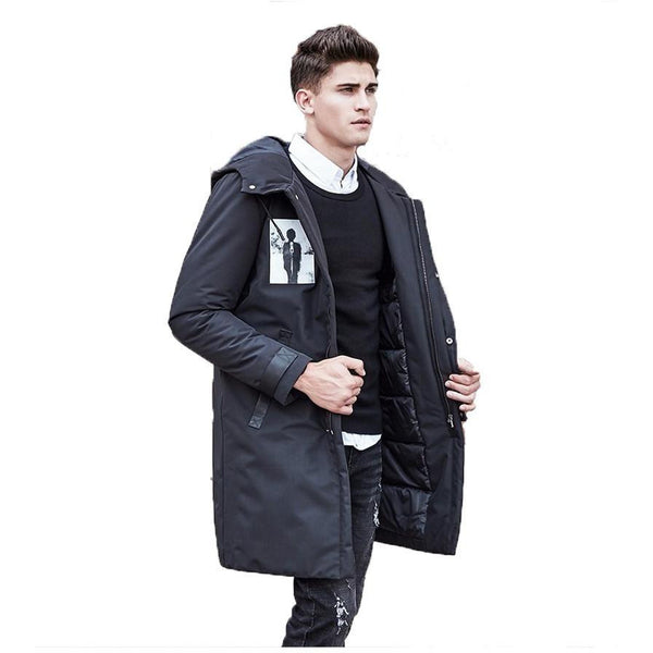 Long Lines Polyester Parka Jacket