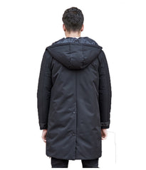 Long Lines Polyester Parka Jacket - Boujton