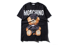 Printed Tee Mo$Chino Bear Leather Toy T-Shirt - Boujton