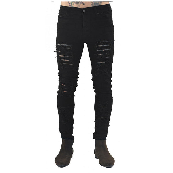 Black Ripped Skinny Jeans