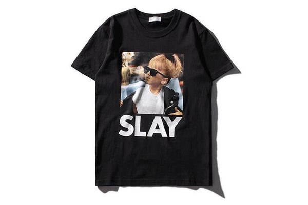 New Wave Spring Printed Slay T Shirt