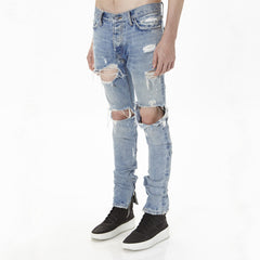 Ripped Skinny Jeans - Boujton