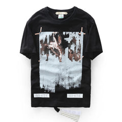 Religion Caravaggio Distressed  Short Sleeve - Boujton